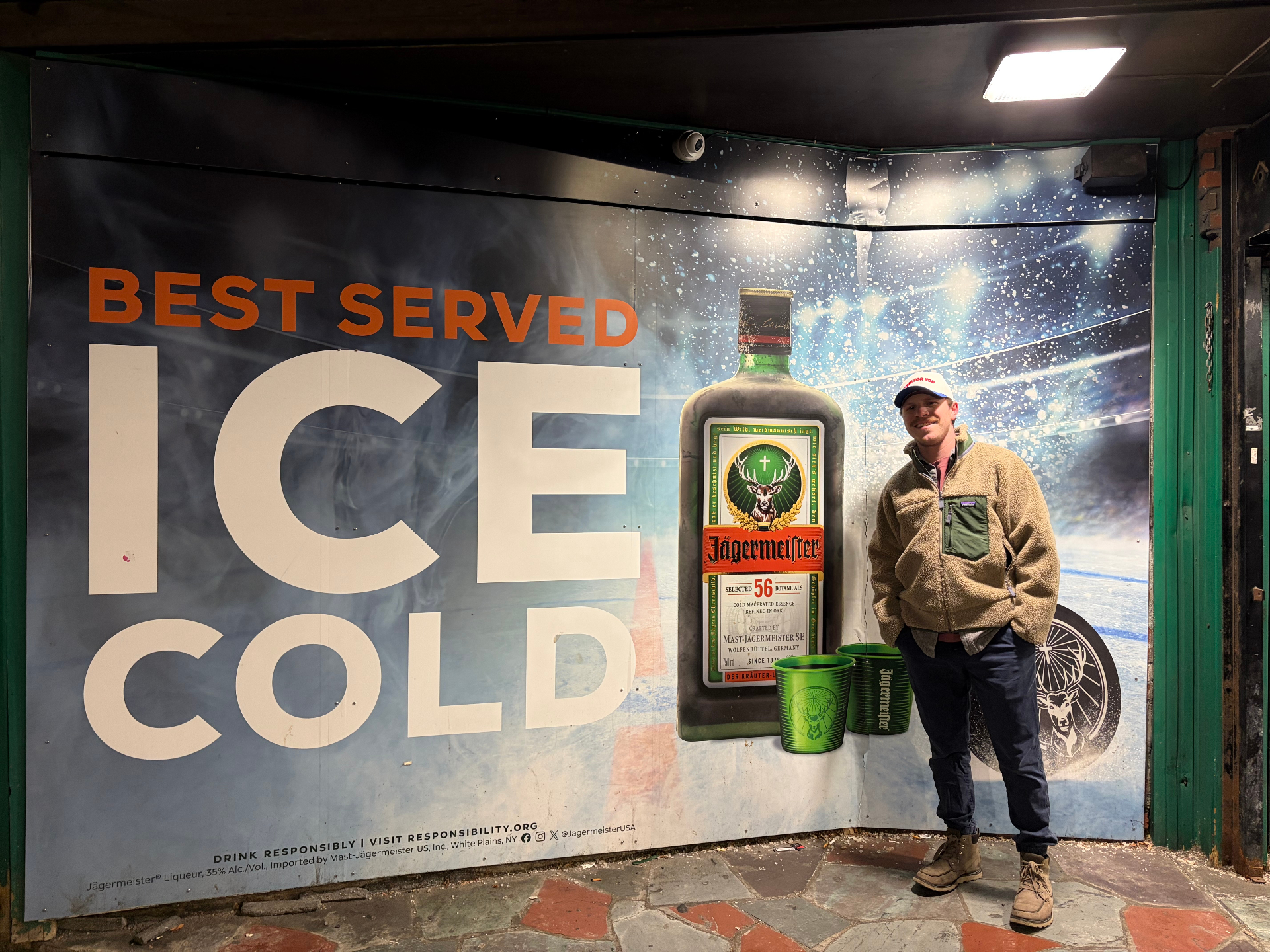 Best Served Ice Cold — Jägermeister mural