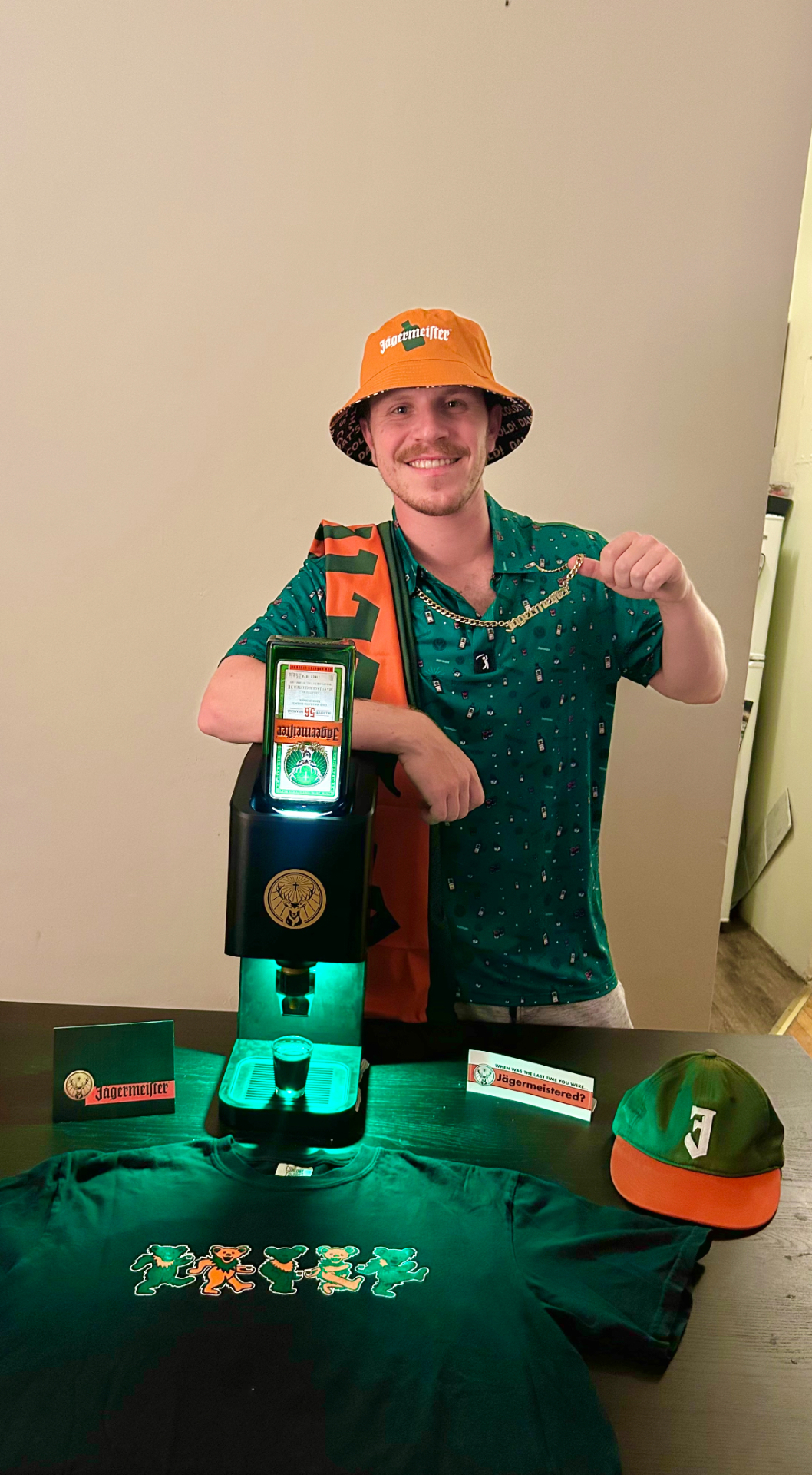 Jägermeister tap setup
